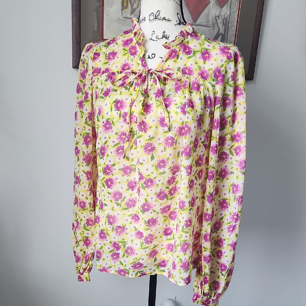 Banjanan Floral Print Blouse